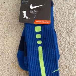 Blue Nike Elite Socks NEVER WORN